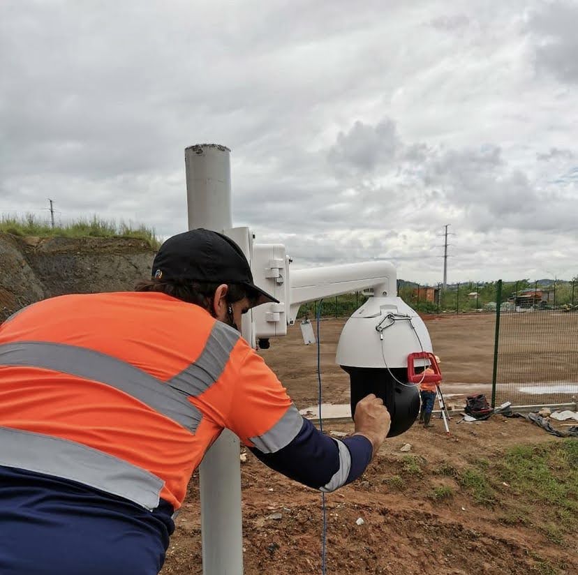 Instalación de cámara PTZ