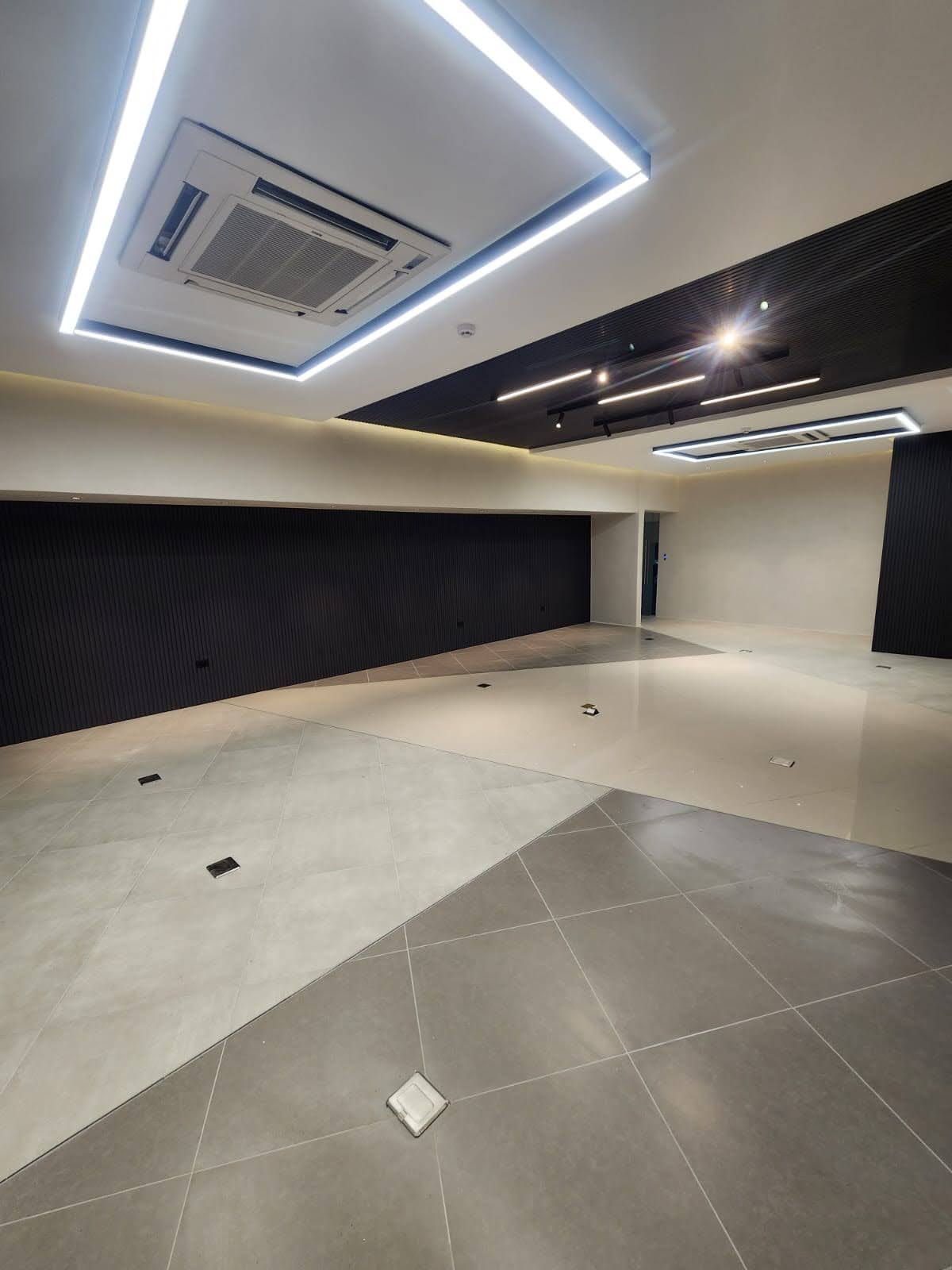Salón terminado listo para uso